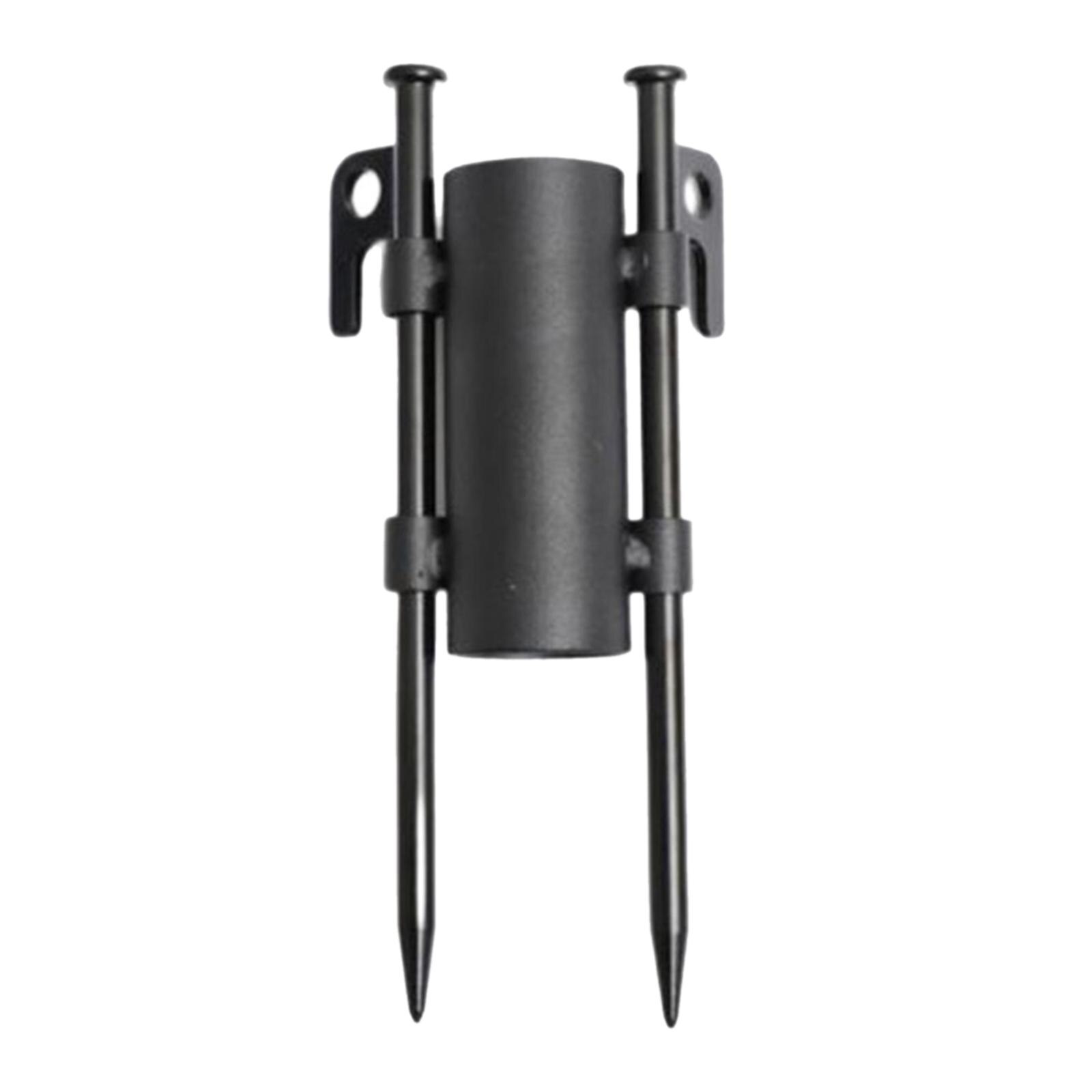Cheap Goat Tents Outdoor Camping Tent Rod Holder Reinforced with Stakes Iron Canopy Pole Holder Windproof Portable Fixed Tube for Camping Hiking   